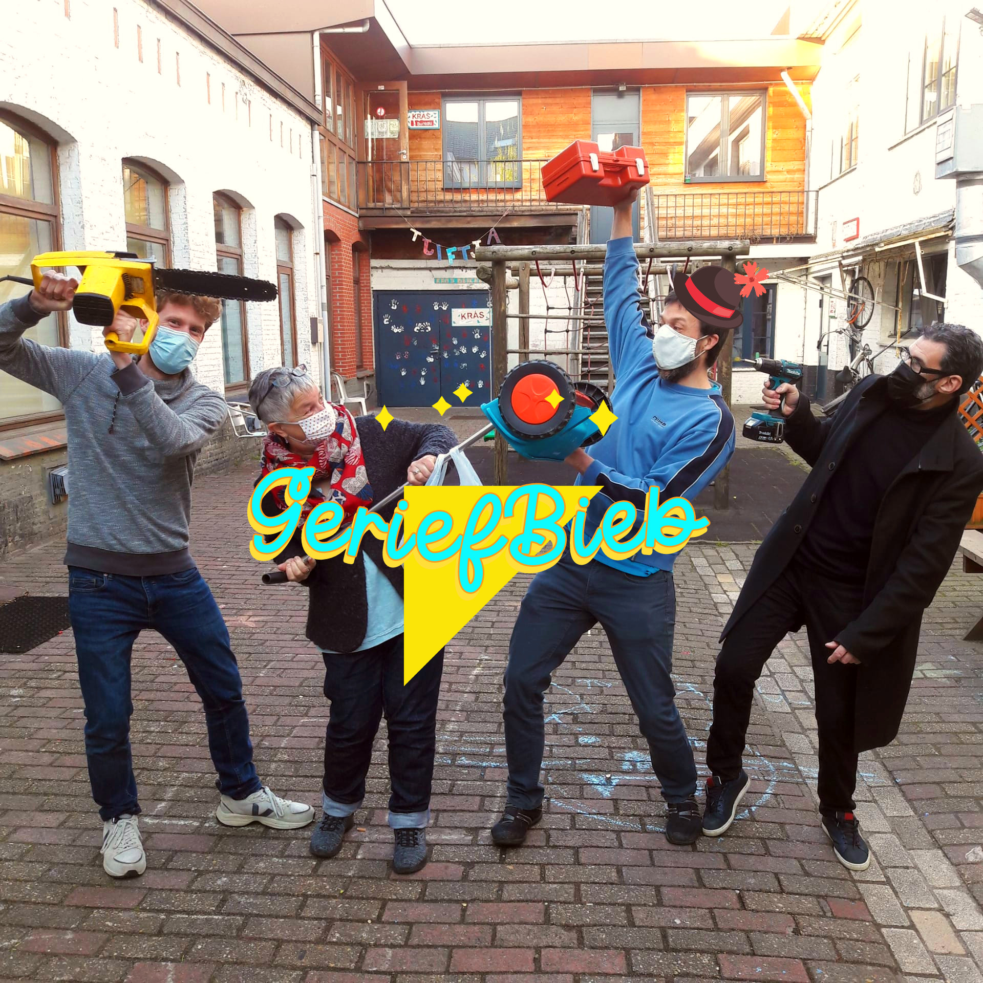 1 jaar GeriefBieb en opening NaaiPunt