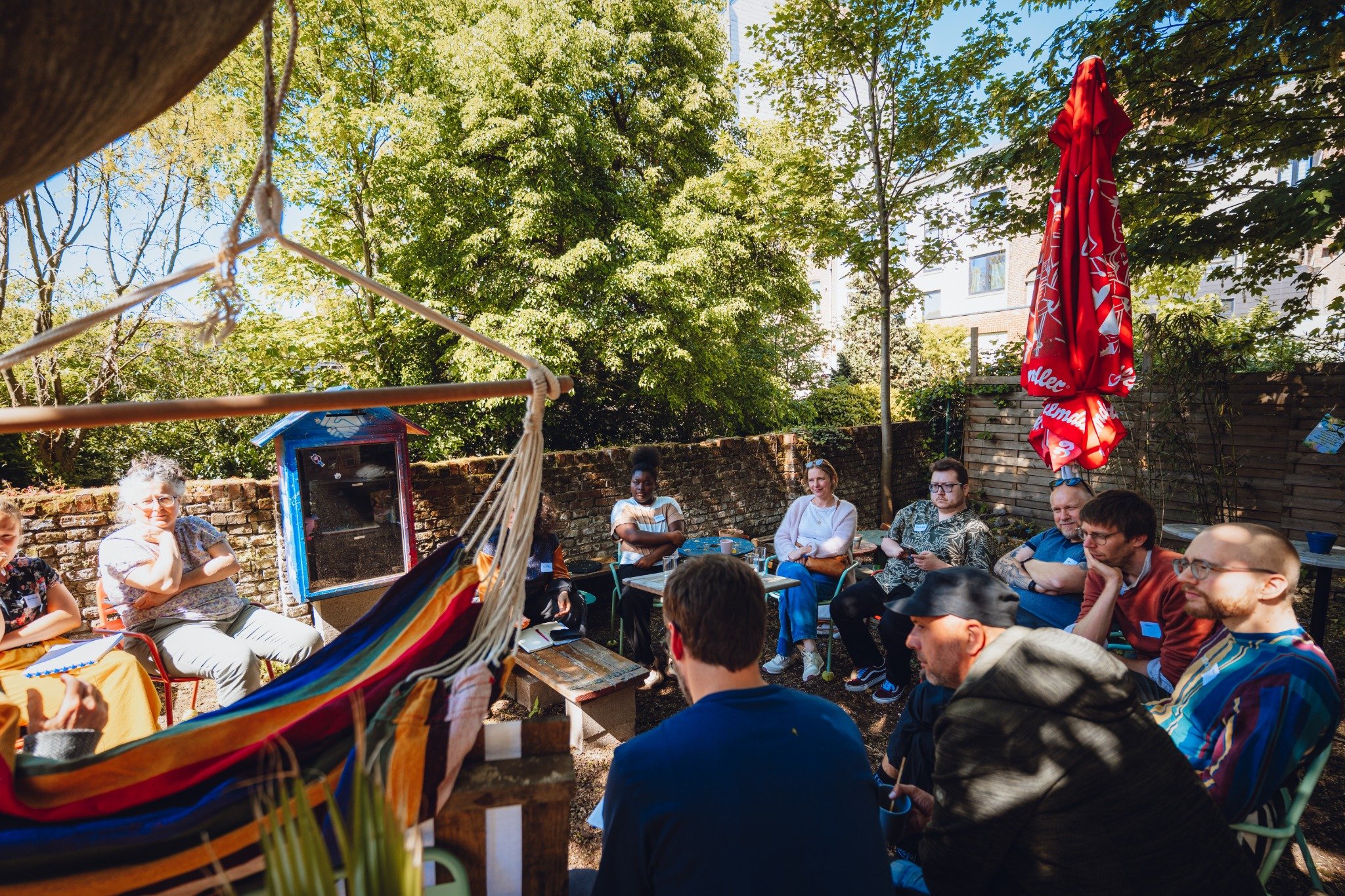 Community Brouwers — deelnemers in gesprek tijdens een netwerkmoment